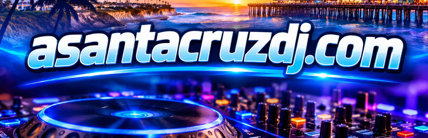 aSantaCruzDJ - Professional Wedding and Event DJ in Santa Cruz CA